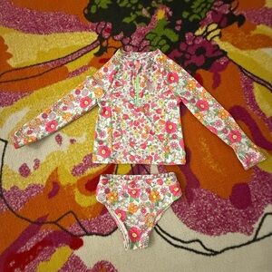 Betsey Johnson Floral Bikini Set